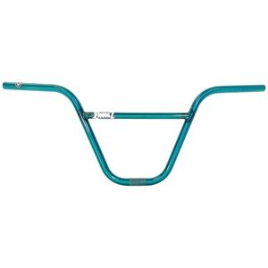 S&M BMX ELEVENZ BARS HANDLEBAR TRANS TEAL  4130 CHROMOLY 11" RISE BMX HANDLEBARS